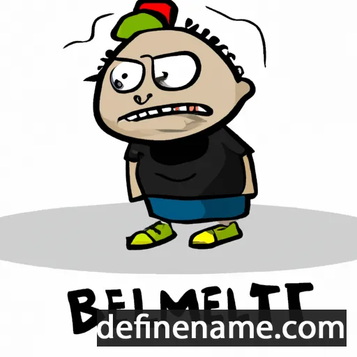 cartoon of the name Bertelemi