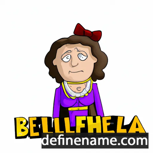 cartoon of the name Berthilia