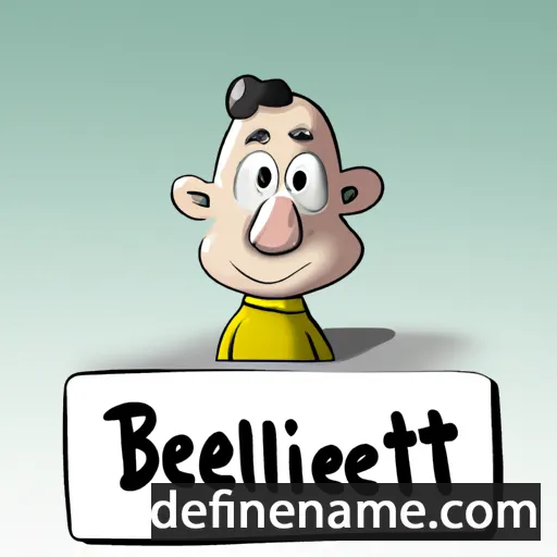 cartoon of the name Berthille