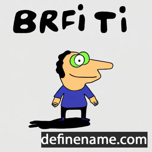 cartoon of the name Bertík