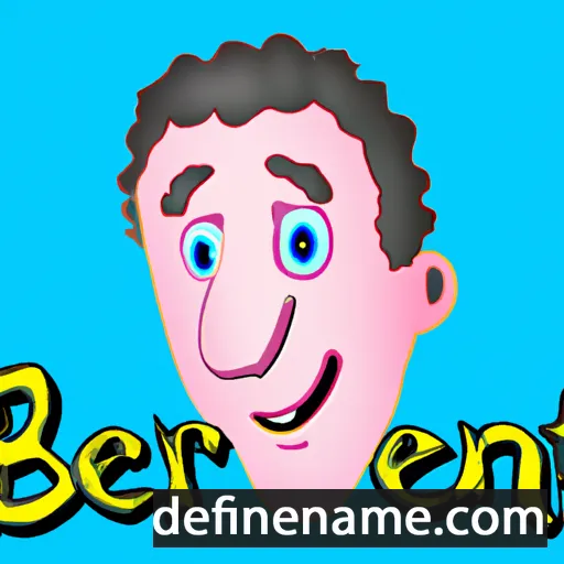 cartoon of the name Bertien