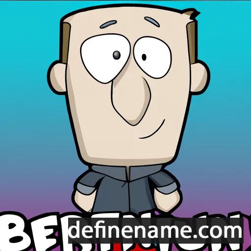 cartoon of the name Bertinus