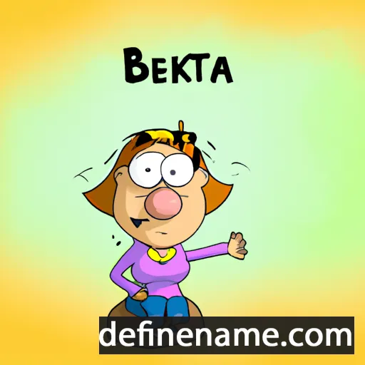 Bertka cartoon