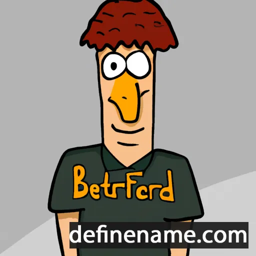 Bertoald cartoon