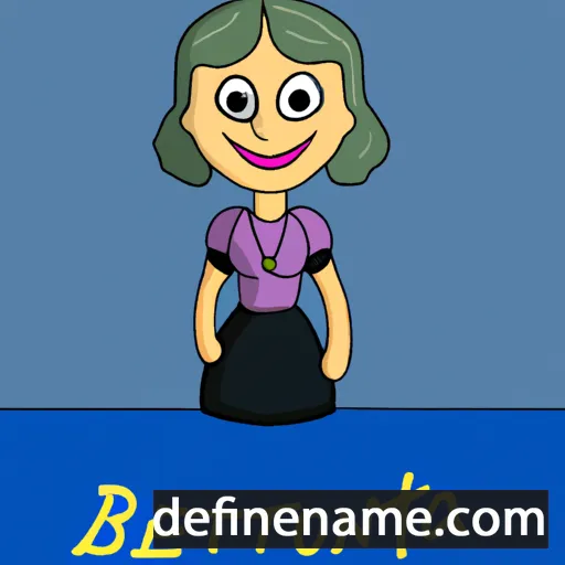 cartoon of the name Bertolina