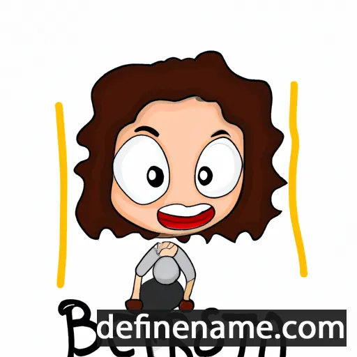 cartoon of the name Bertresa