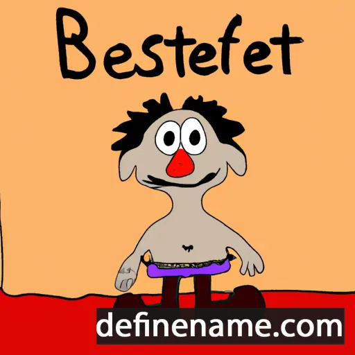 cartoon of the name Bertsetseg