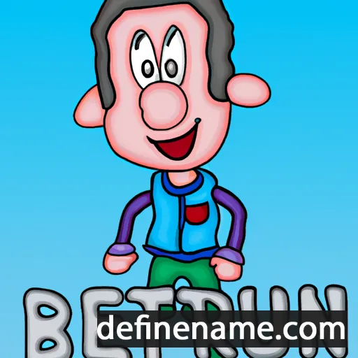 cartoon of the name Bertuin