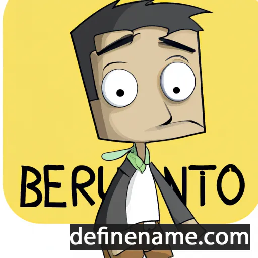 cartoon of the name Bertuino