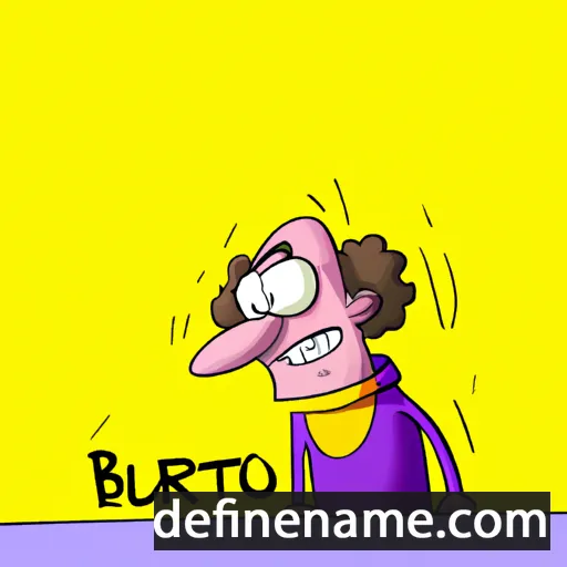 cartoon of the name Bertulfo