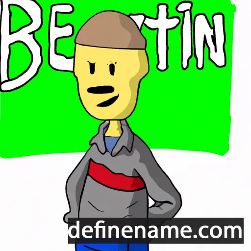 Bertunt cartoon