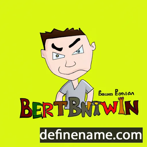 Bertwin cartoon