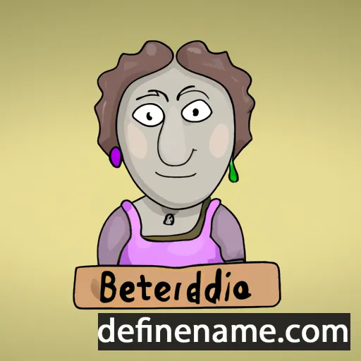 Bertylda cartoon