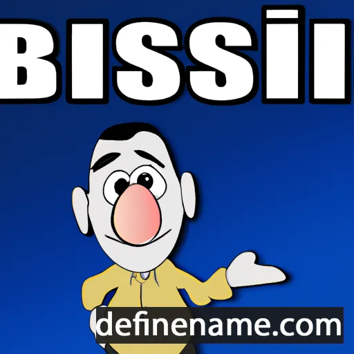 cartoon of the name Beşir