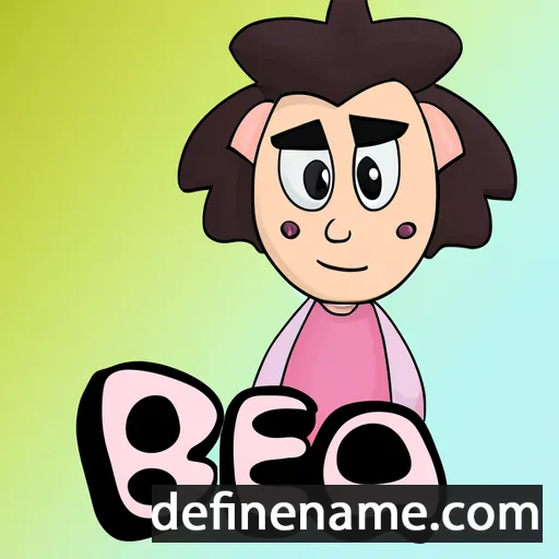 cartoon of the name Besa