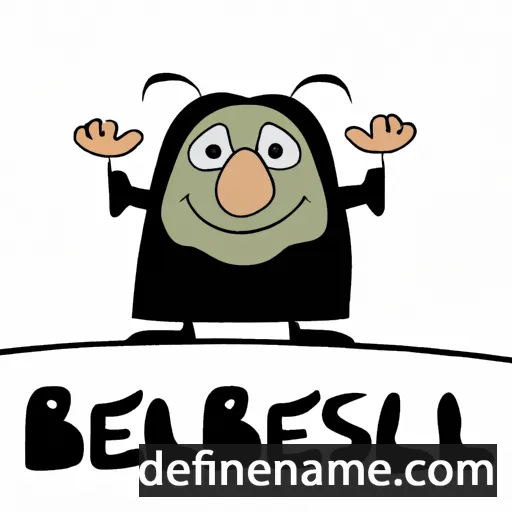 cartoon of the name Beselehel