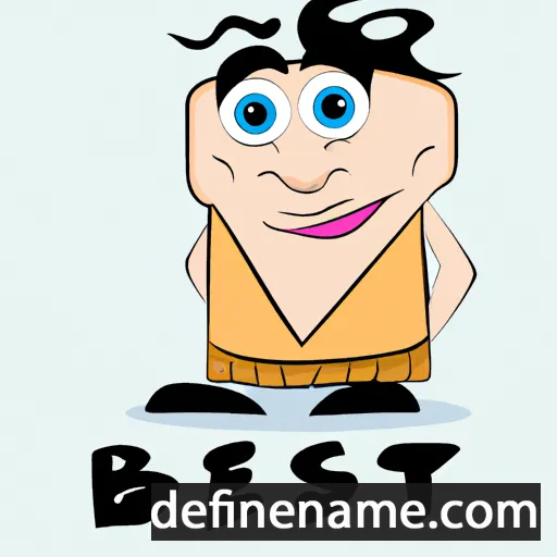 cartoon of the name Beshte