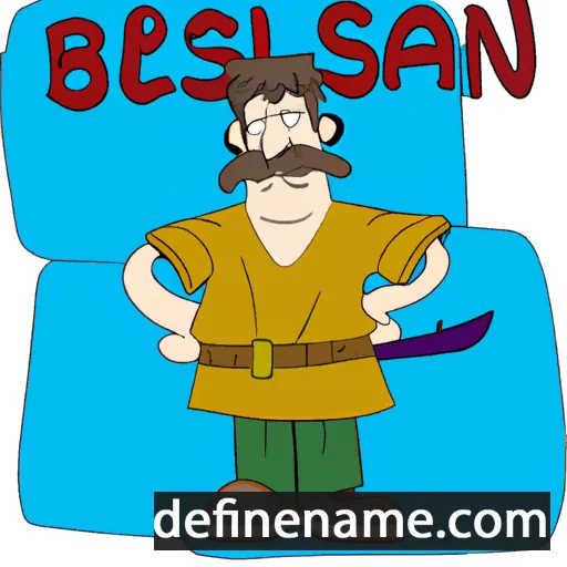 cartoon of the name Beslan