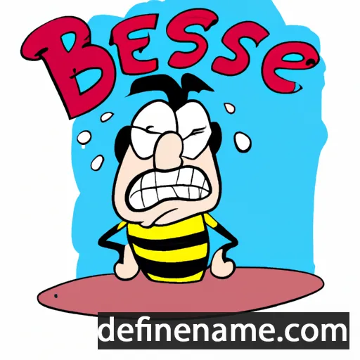 cartoon of the name Bessee