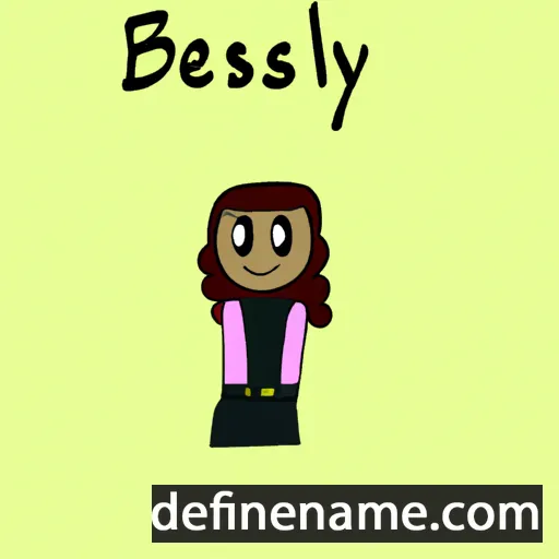 cartoon of the name Besselyn