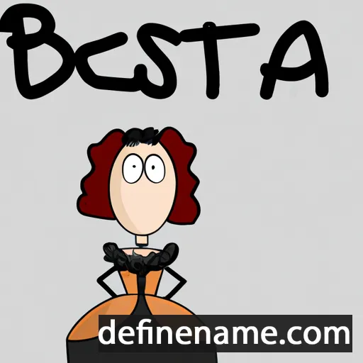 Besseta cartoon