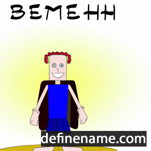 cartoon of the name Betelihem