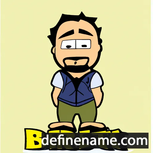 cartoon of the name Bêtri