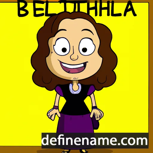 cartoon of the name Bethilda