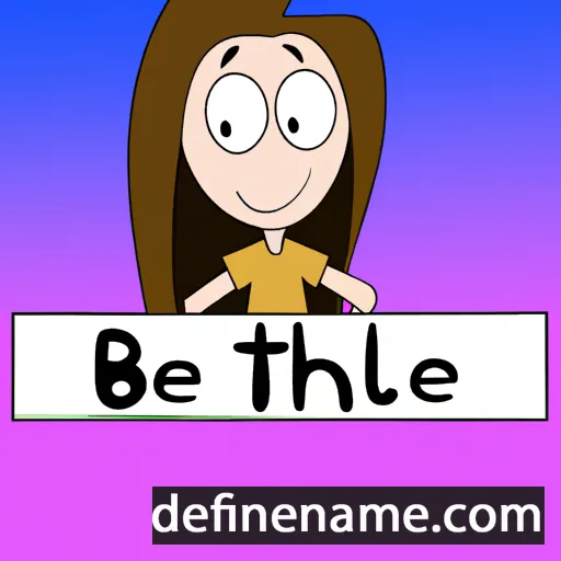 Bethlee cartoon