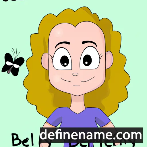 cartoon of the name Bethley