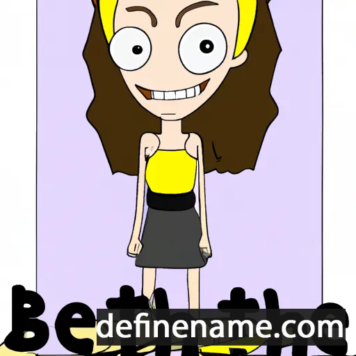 Bethnee cartoon