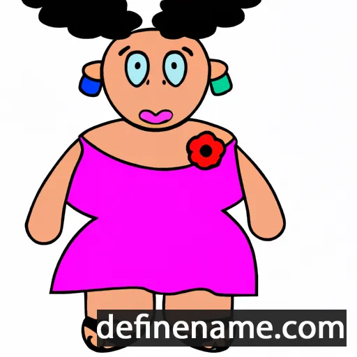 cartoon of the name Bethsabe