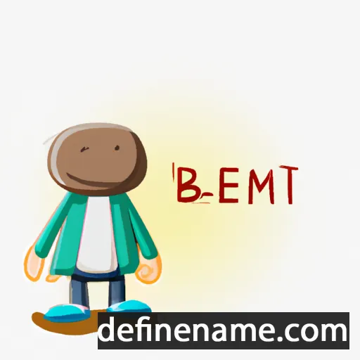 cartoon of the name Betim