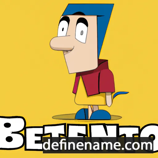 cartoon of the name Betino