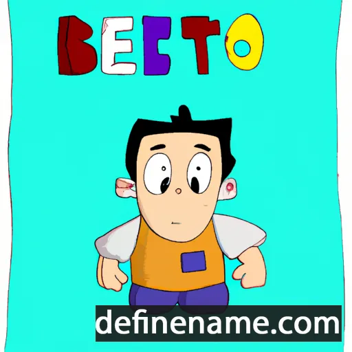 cartoon of the name Betito