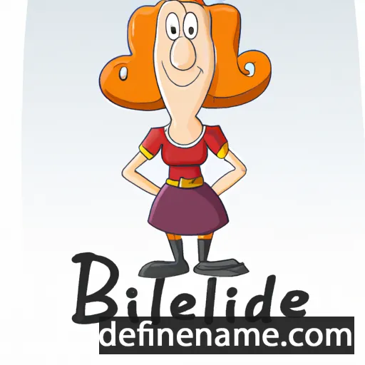 Betlinde cartoon