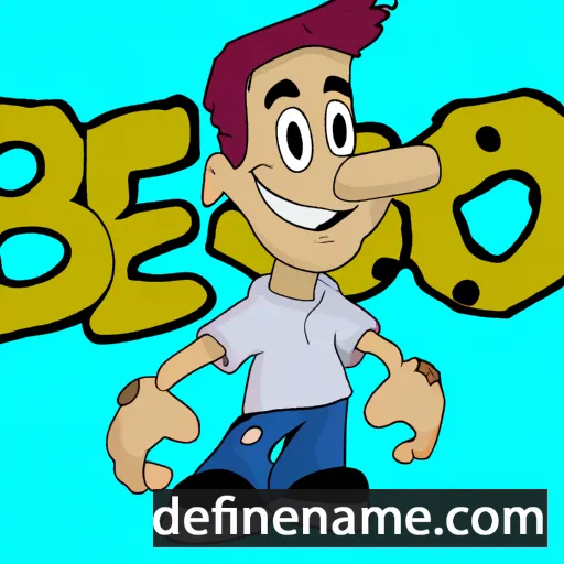 cartoon of the name Beto