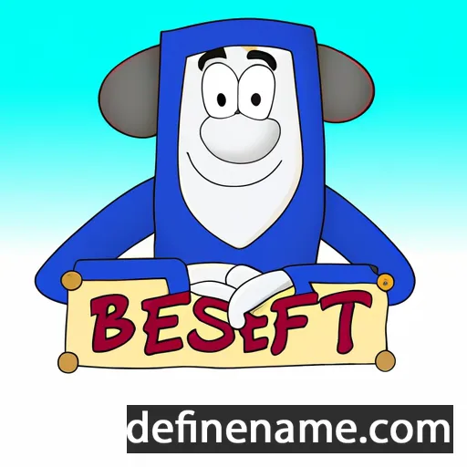 cartoon of the name Betrest