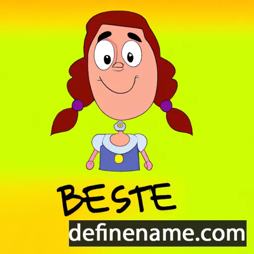 cartoon of the name Betsie