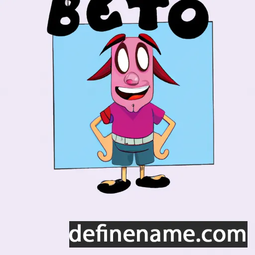 cartoon of the name Betsog