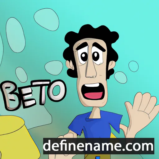 cartoon of the name Betto