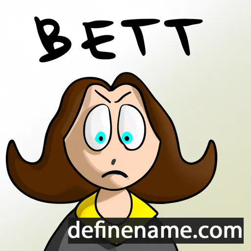 Bettsi cartoon