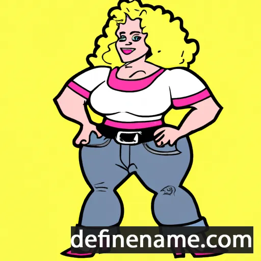 cartoon of the name Bettyjean