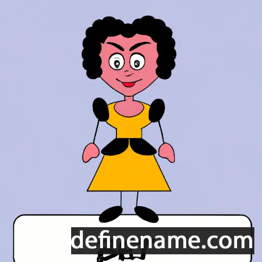 cartoon of the name Betye