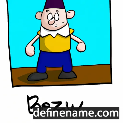 cartoon of the name Bezawit