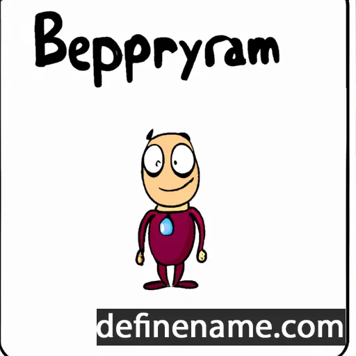 cartoon of the name Bezprym