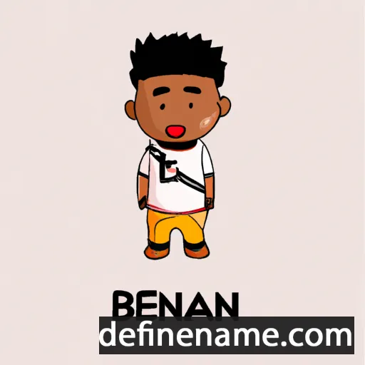 cartoon of the name Bhekani