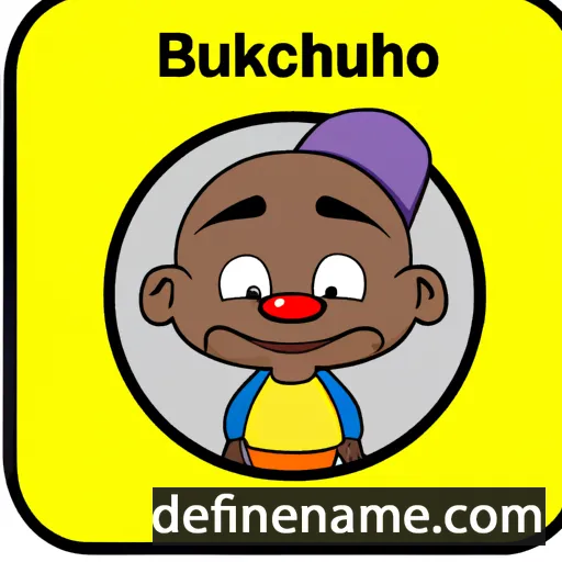 cartoon of the name Bhekumbuso