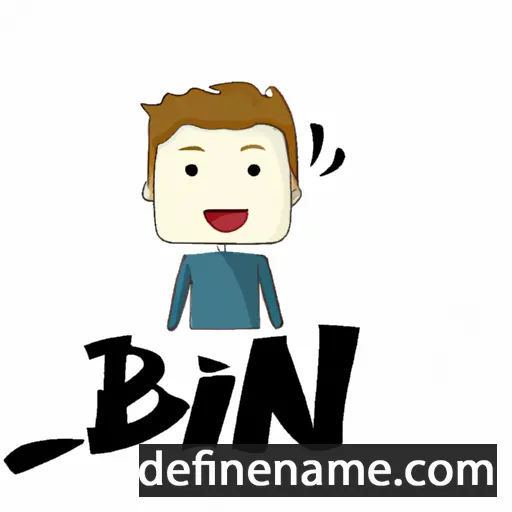 cartoon of the name Bính