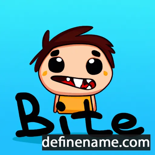 Bíte cartoon